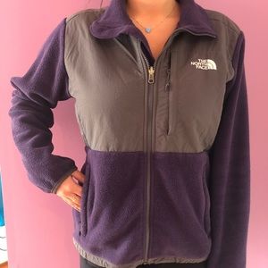 Purple Fleece North Face Jacket